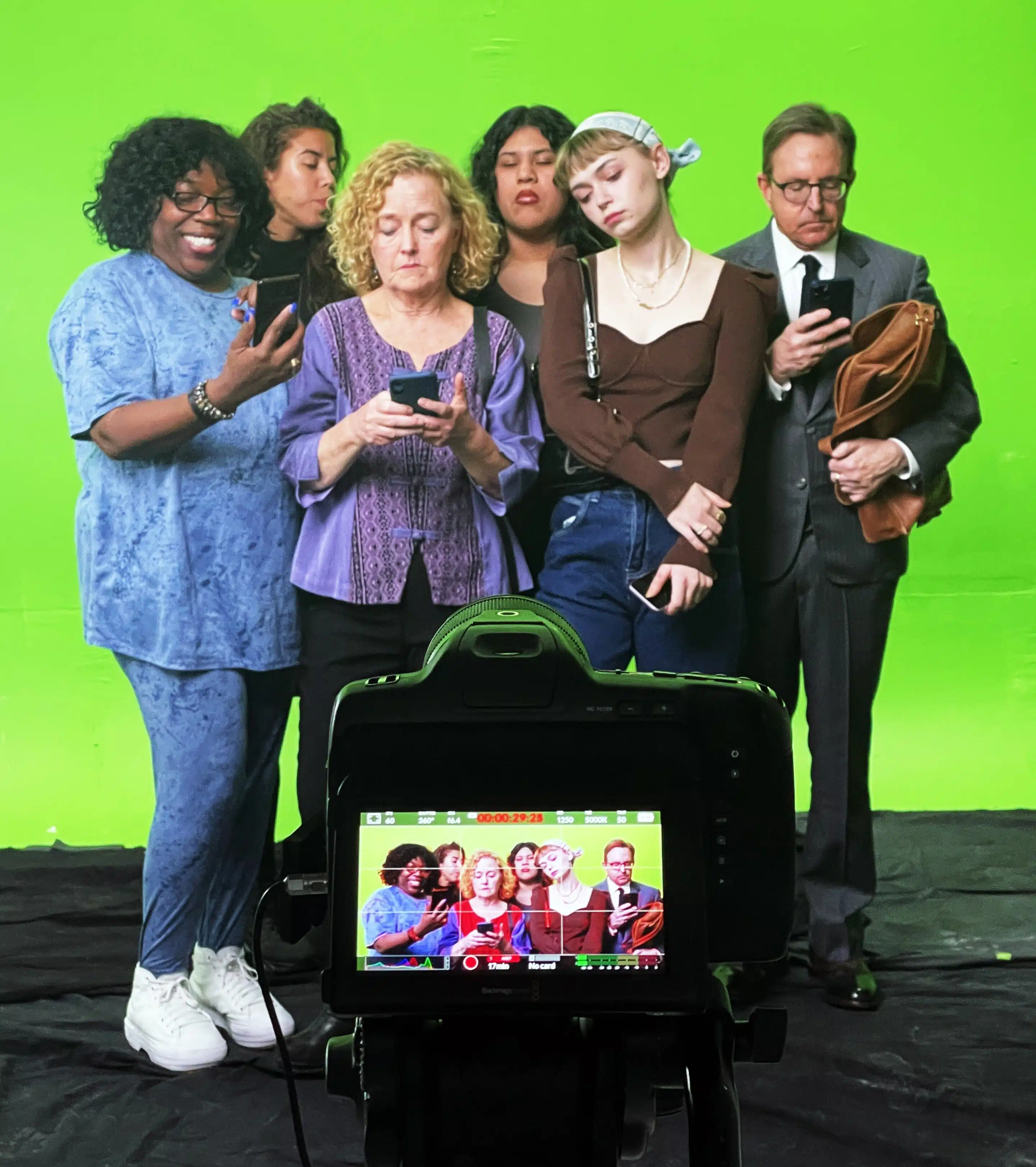 green screen for website